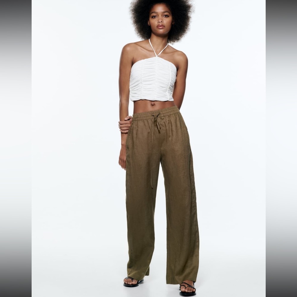 Zara linen pant